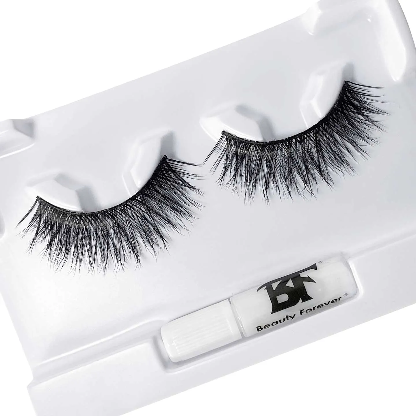 Luxe Faux Mink 3D Eyelashes - Charming Oilvia #502 (Impressive Volume)