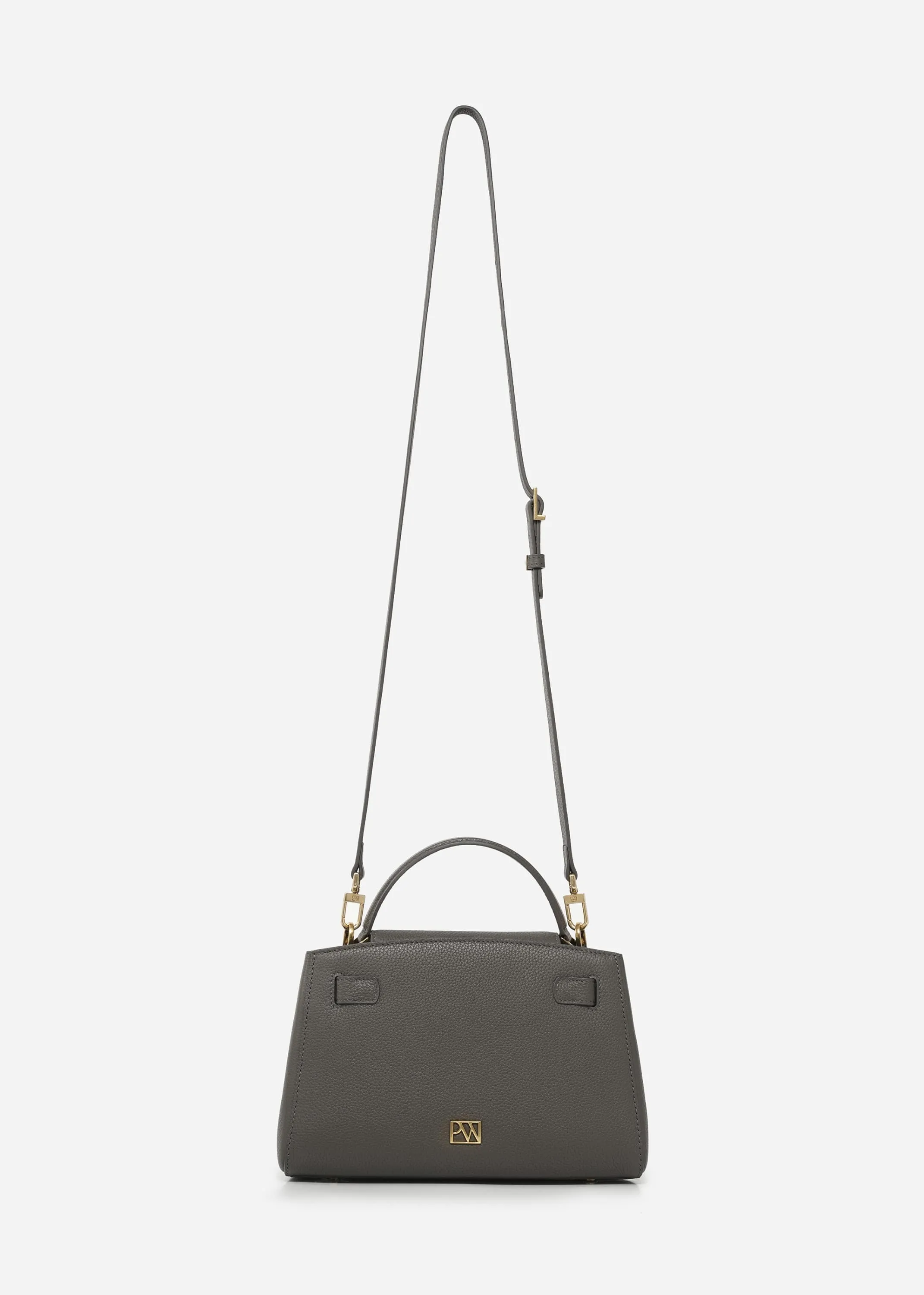 Madison Micro Top Handle Bag - Pebbled