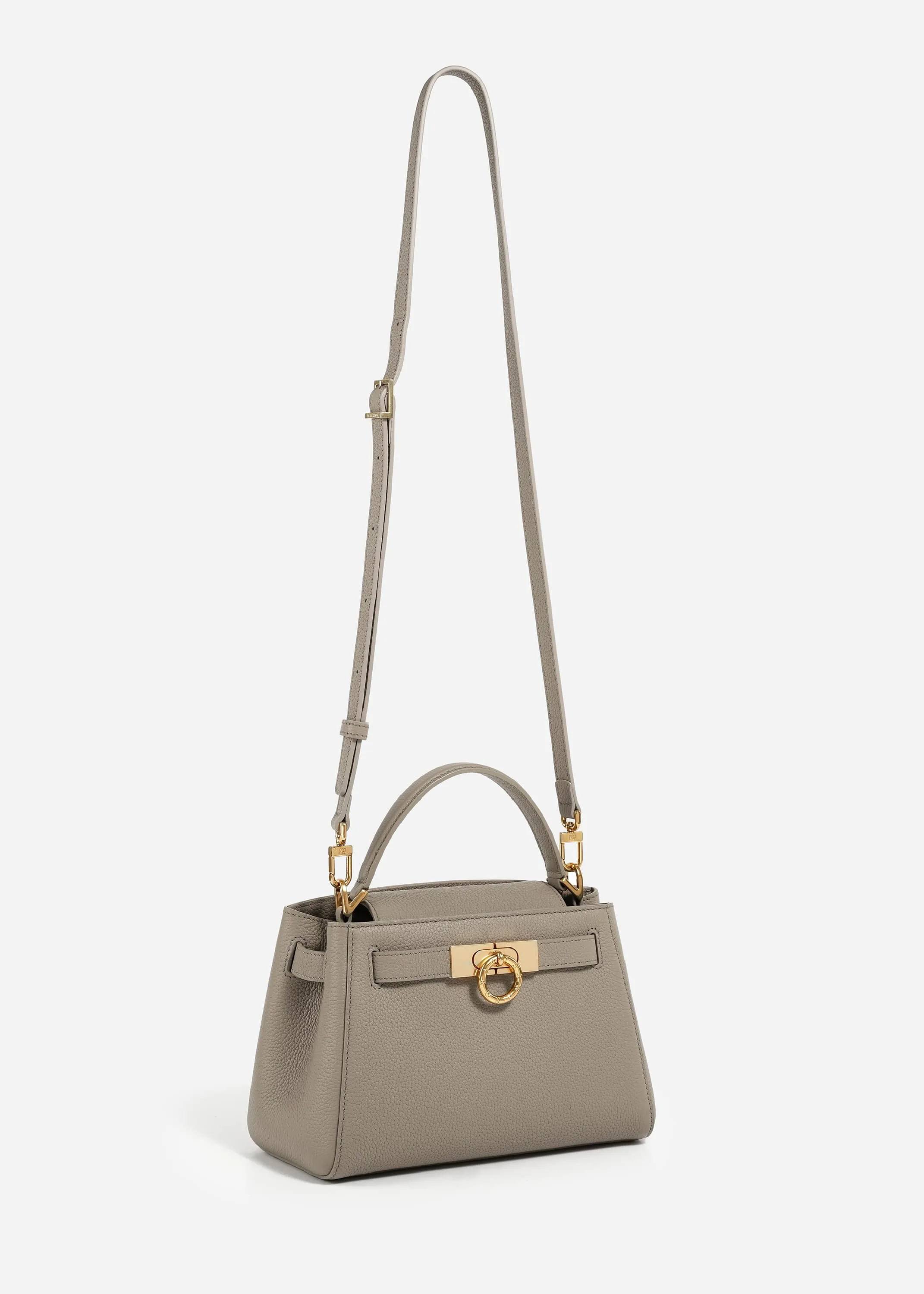 Madison Micro Top Handle Bag - Pebbled