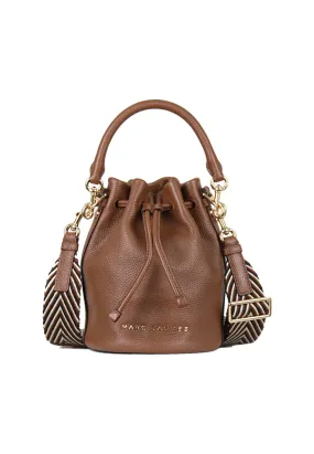 Marc Jacobs The Groove Webbing Bucket Bag In Cognac 4R3HCR013H02