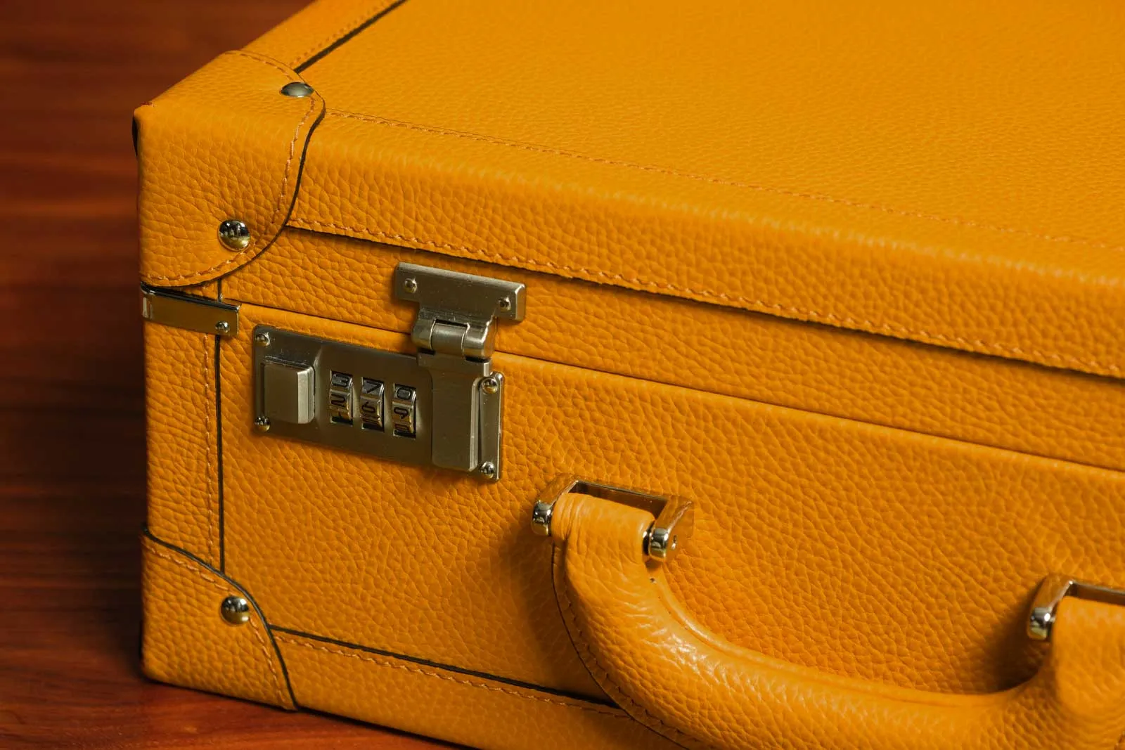 Medium Collectors Briefcase - Mustard