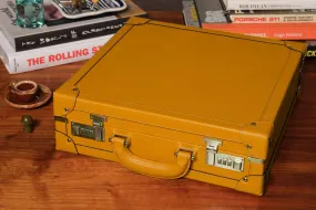 Medium Collectors Briefcase - Mustard