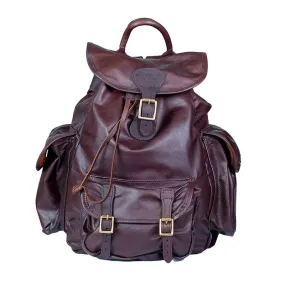 Melvill & Moon Leather Urban Rucksack | Brown