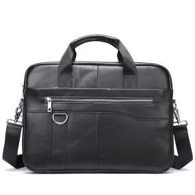 Men's leather shoulder bag Computer Bag Messenger Bag Portfolio Folder Organizer Messenger Bag Leather bag 3212