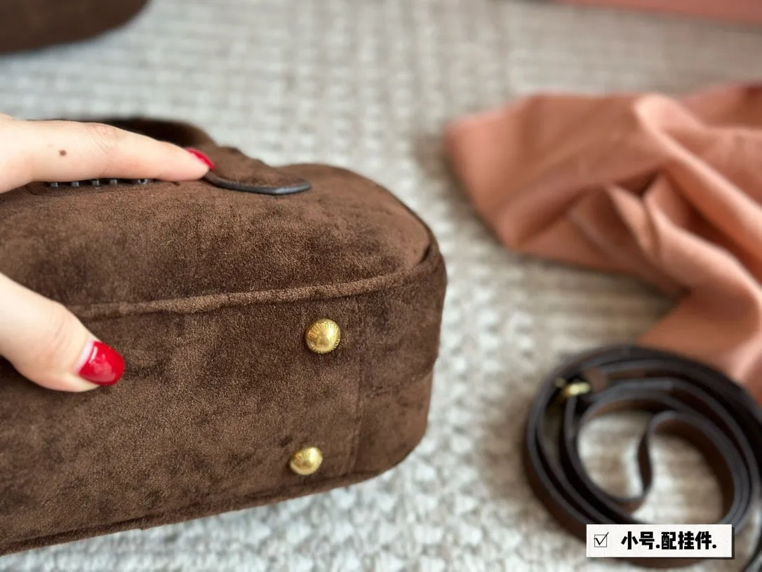 MIU004 Small/Medium Arcadie Suede Leather Bag