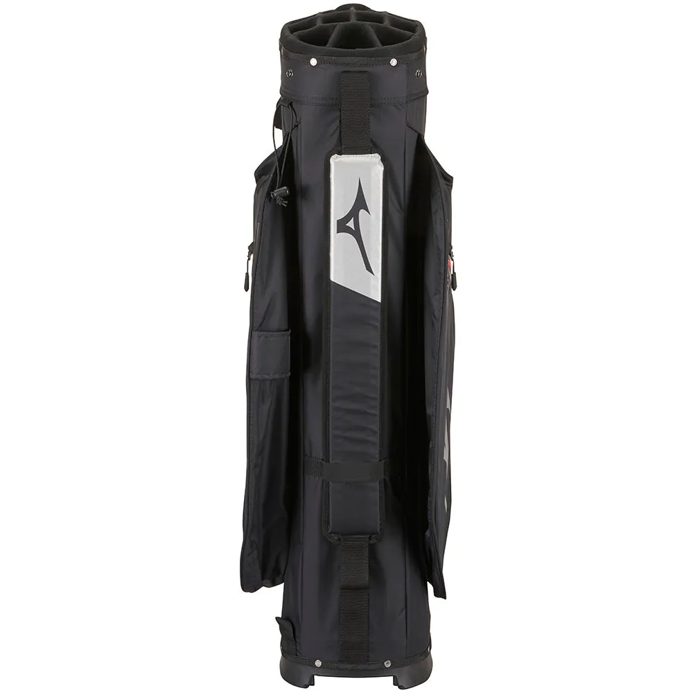 Mizuno BR-DRI Waterproof Cart Bag - Black/Silver