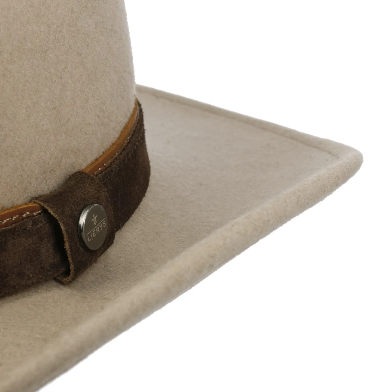 Monteley Wool Western Fedora Hat