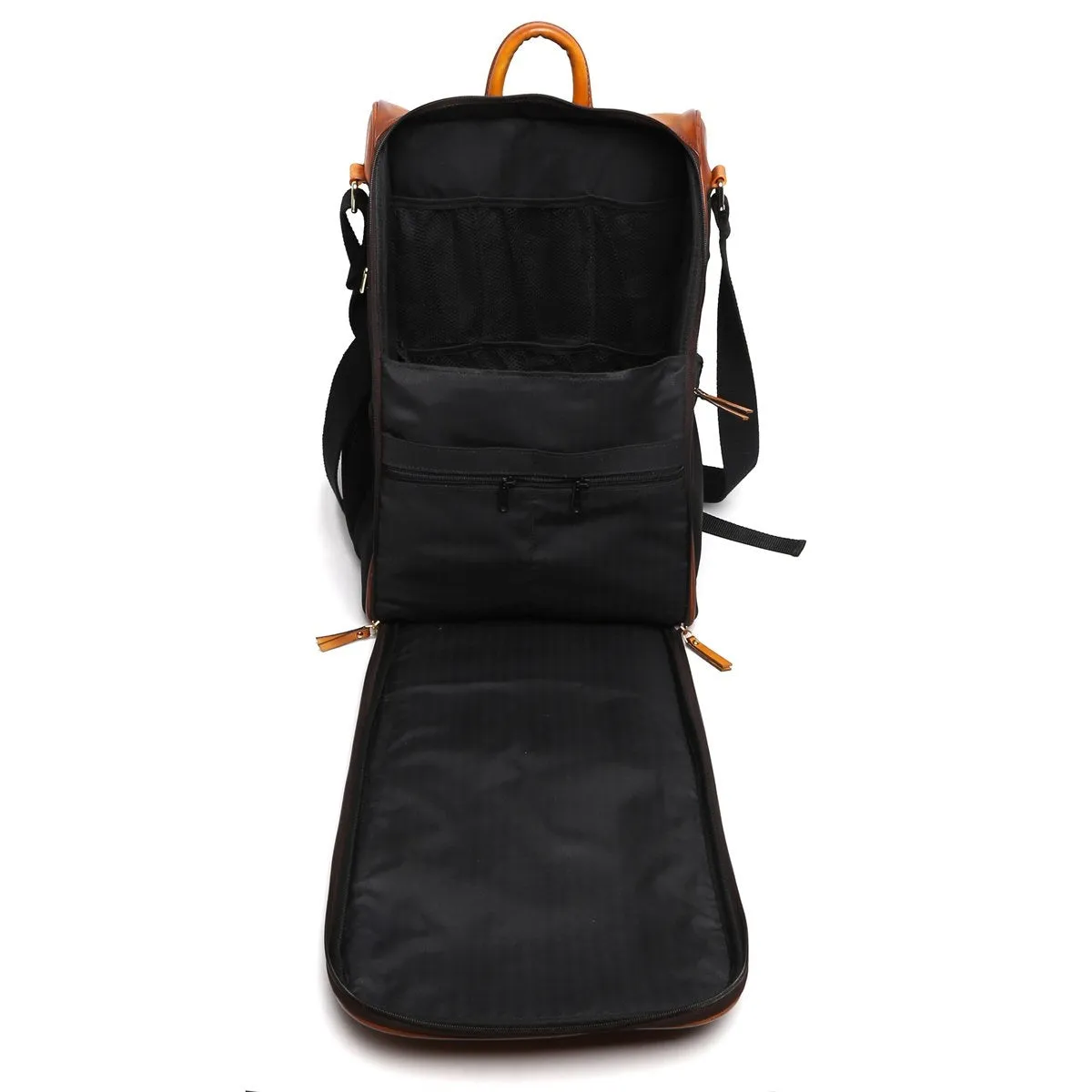 Multi-Use Baby Traveler Leather Bag