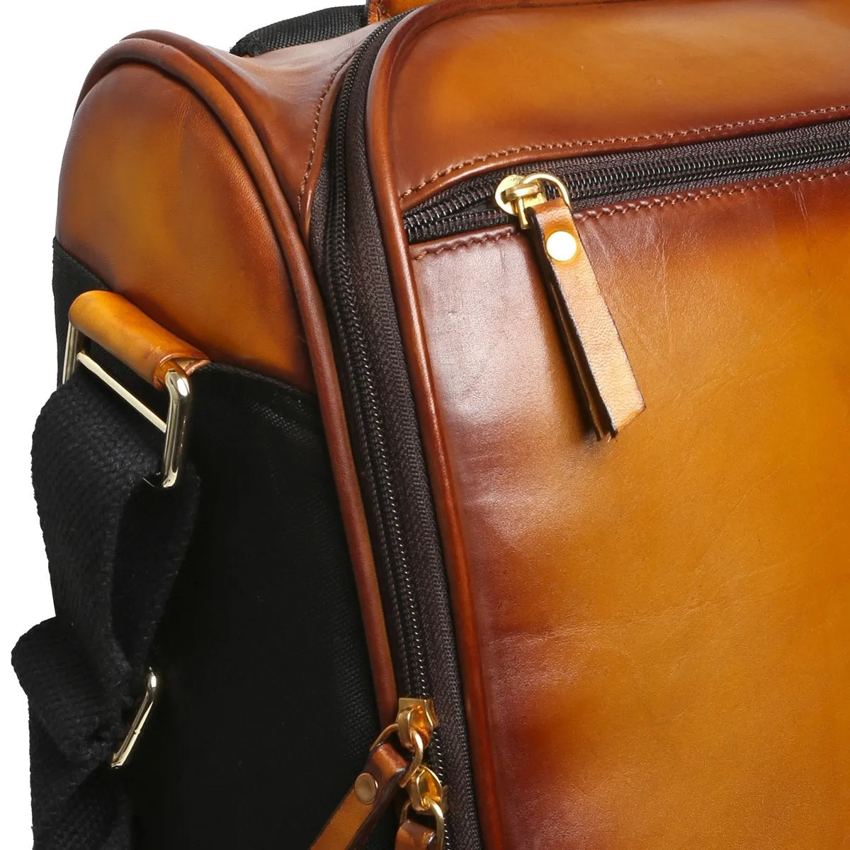 Multi-Use Baby Traveler Leather Bag