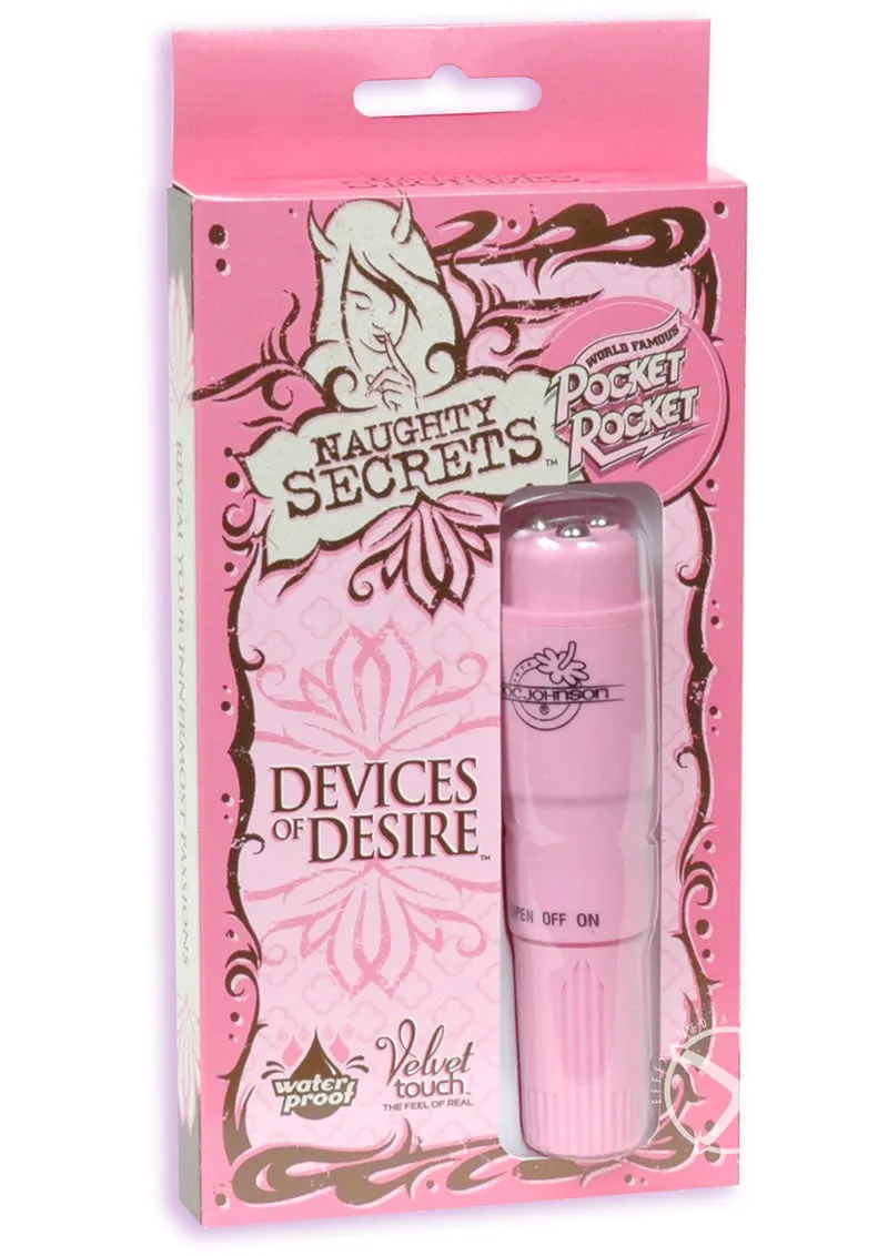 Naughty Secrets Devices Of Desire Pocket Rocket Waterproof