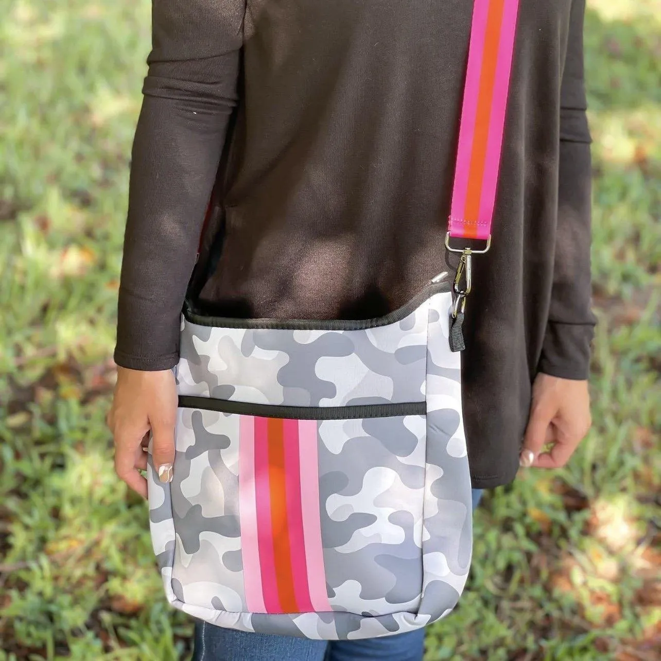 Neoprene Messenger Crossbody