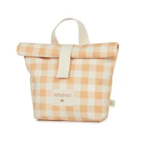 Nobodinoz Thermal Eco Lunch Bag | Melon Vichy