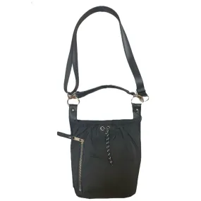 Nylon Top Handle Crossbody