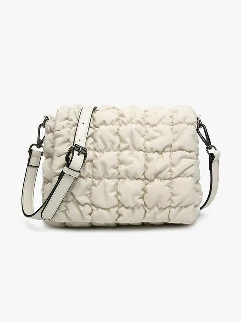 OWhite Tegan Quilted Crossbody