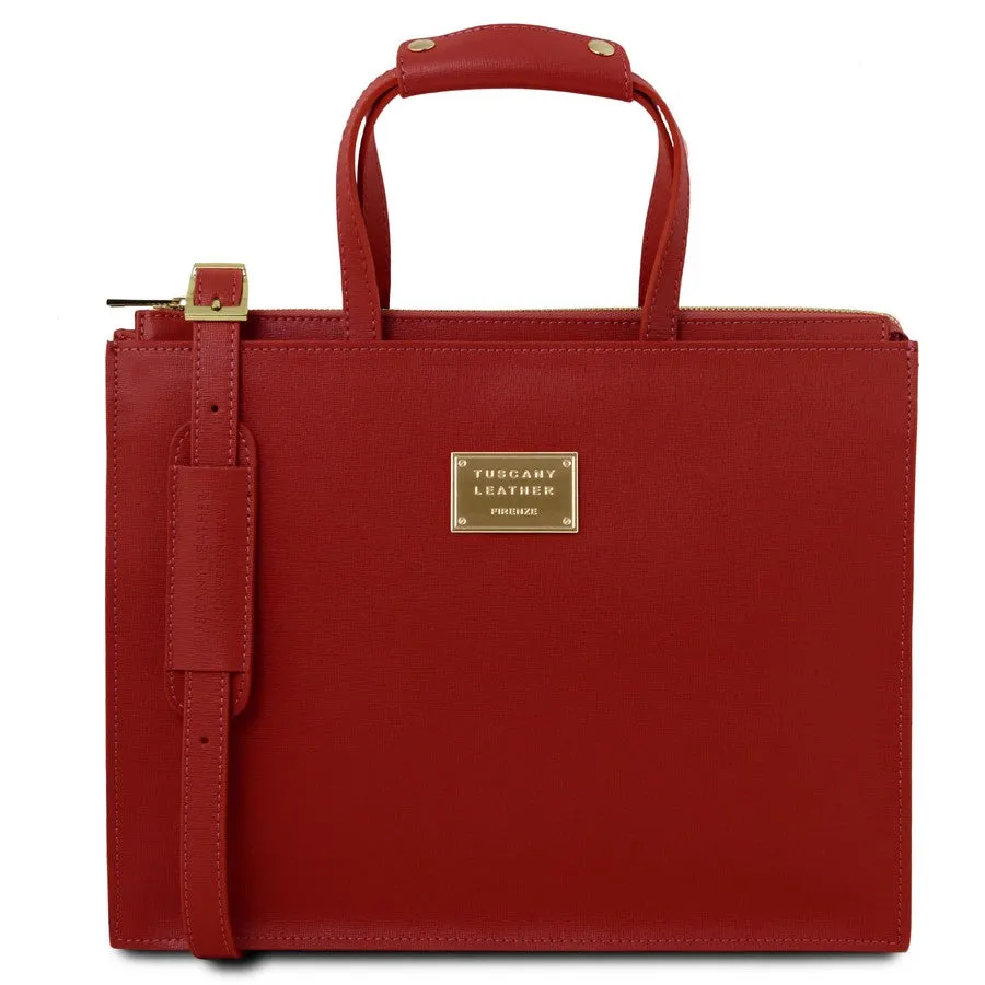 Palermo Ladies Leather Briefcase