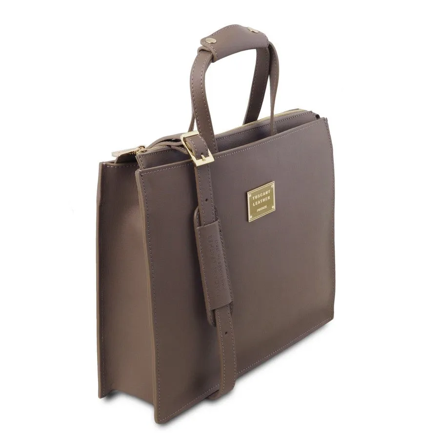 Palermo Ladies Leather Briefcase