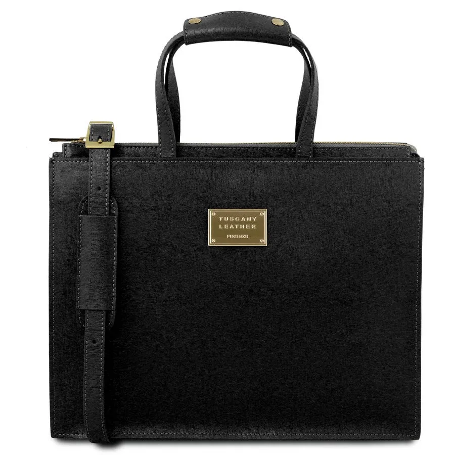 Palermo Ladies Leather Briefcase