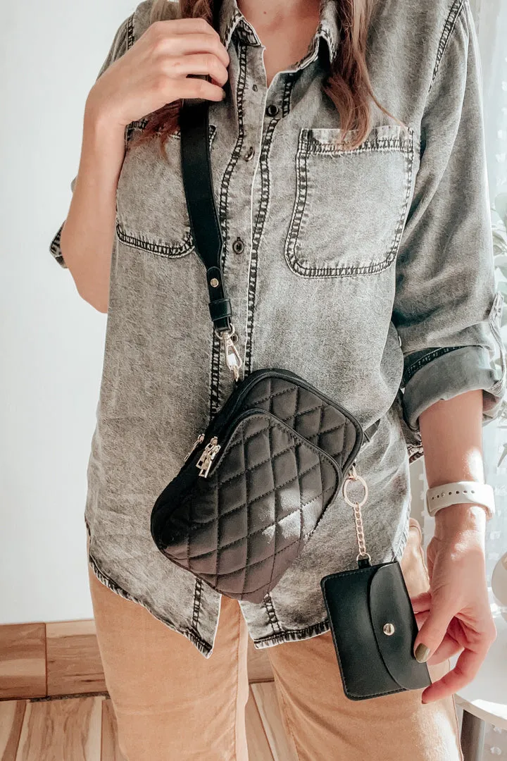 Parker Quilted Crossbody