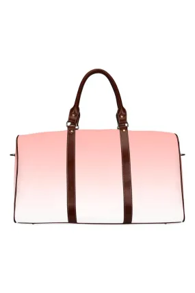 Peach Ombre/Gradient Waterproof Travel Bag/Small