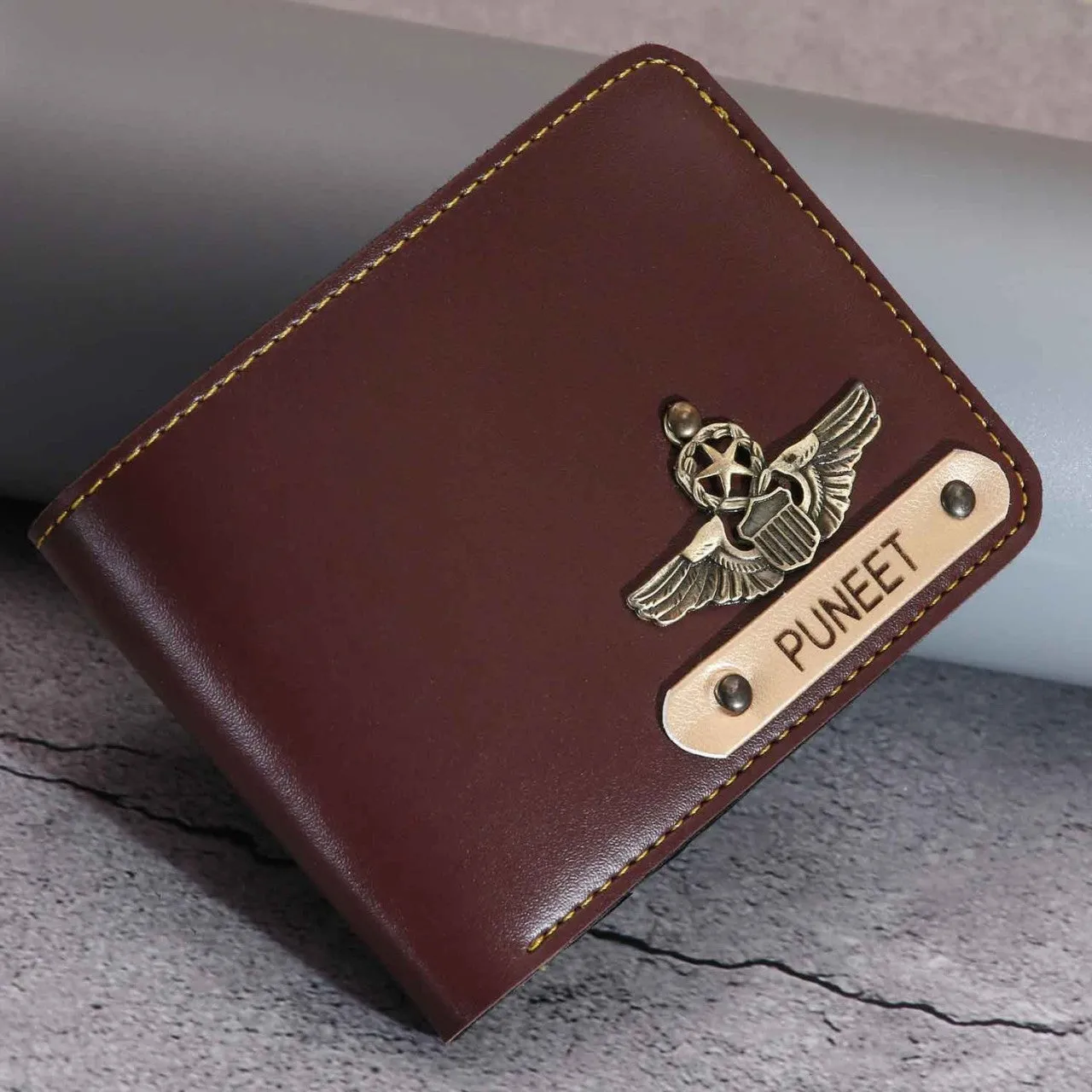 Personalised Faux wallets with Charm (No Cod Allowed On This Product) - Prepaid Orders Only