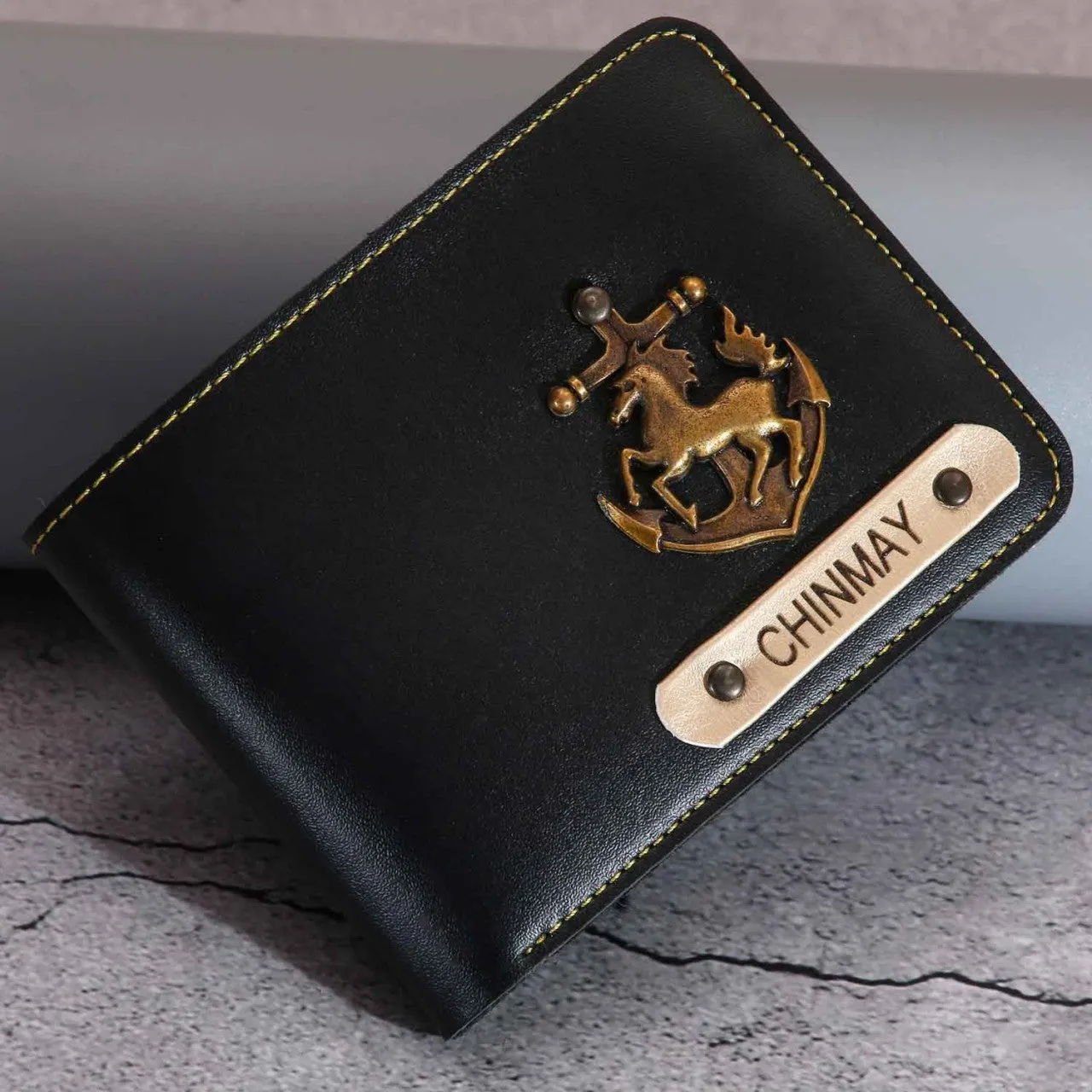 Personalised Faux wallets with Charm (No Cod Allowed On This Product) - Prepaid Orders Only