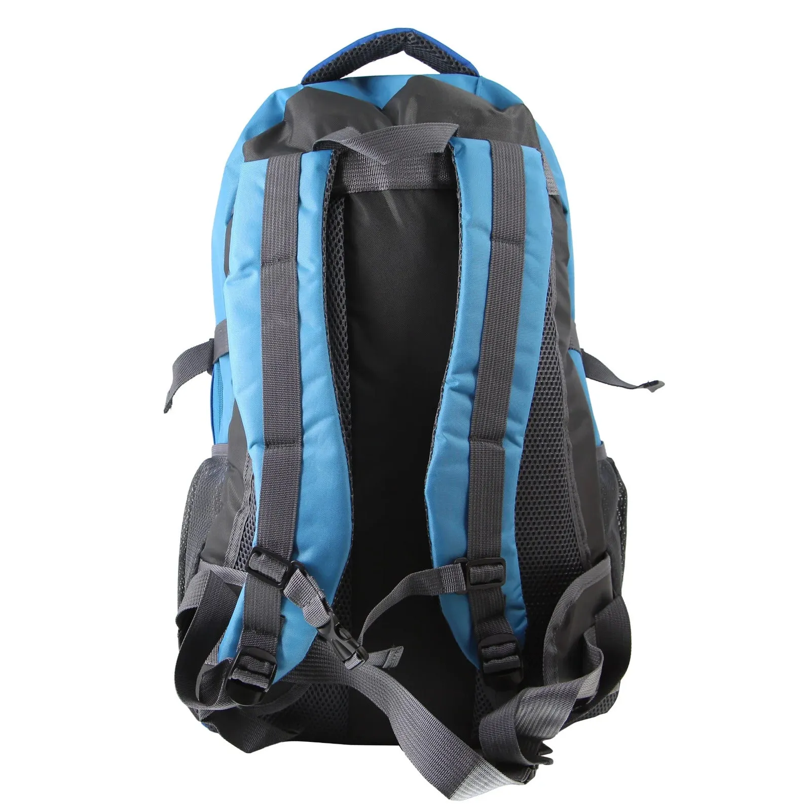 Pierre Cardin RFID Pocket Travel Backpack - Blue