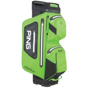 Ping Pioneer Monsoon Waterproof Cart Bag - Lime Green/Black