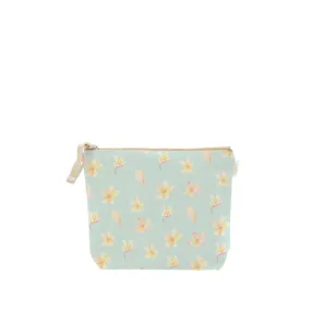 Plumerias Cosmetic Bag, Small