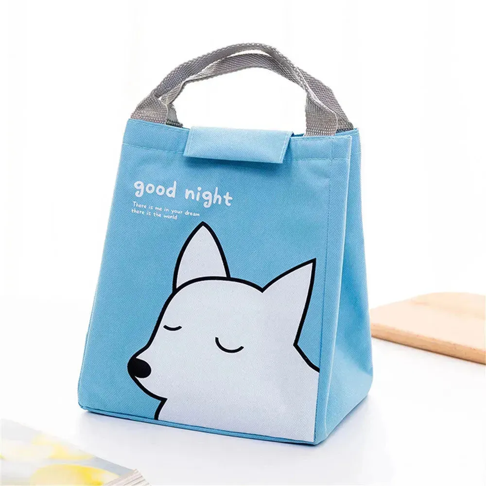 Portable Oxford Cloth Insulated lunch bag