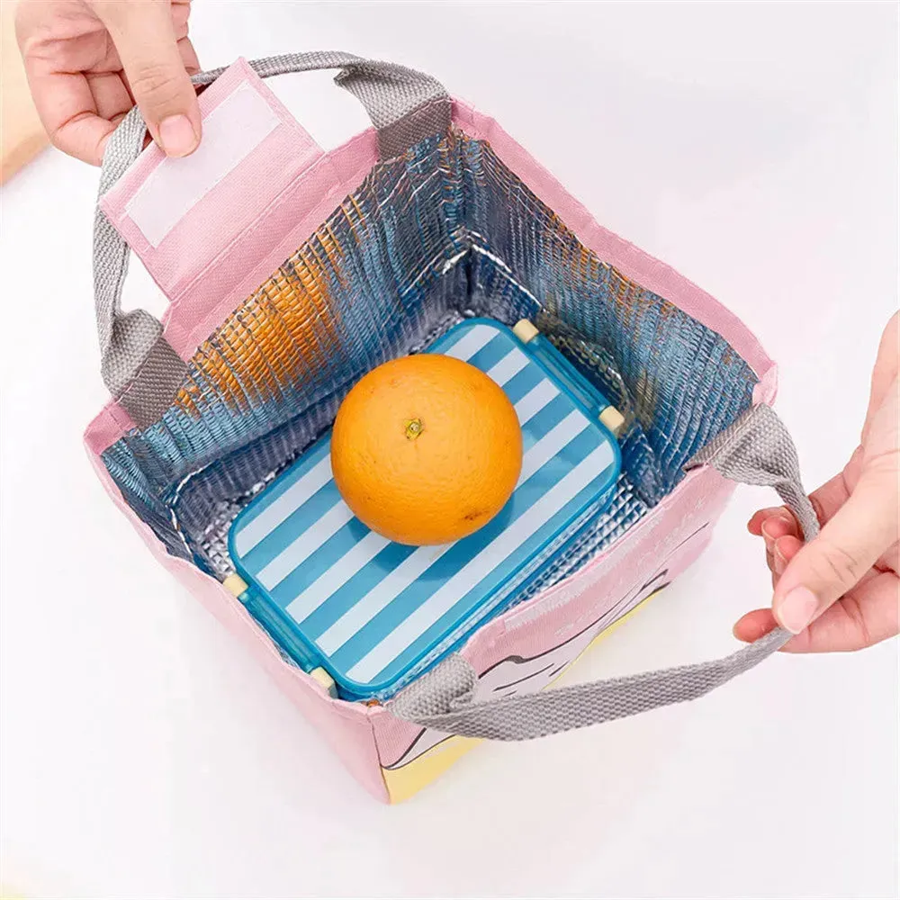 Portable Oxford Cloth Insulated lunch bag