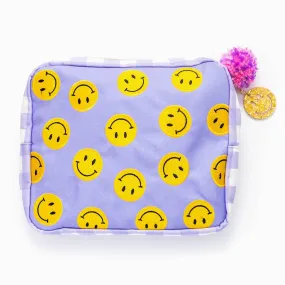 Pouches | Large Smiley Pouch | Taylor Elliott Designs