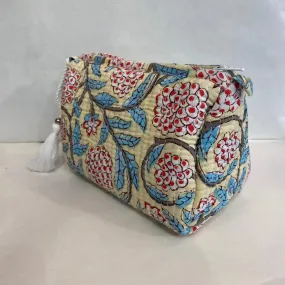 PRE ORDER - Make Up Bag - Pomegranate