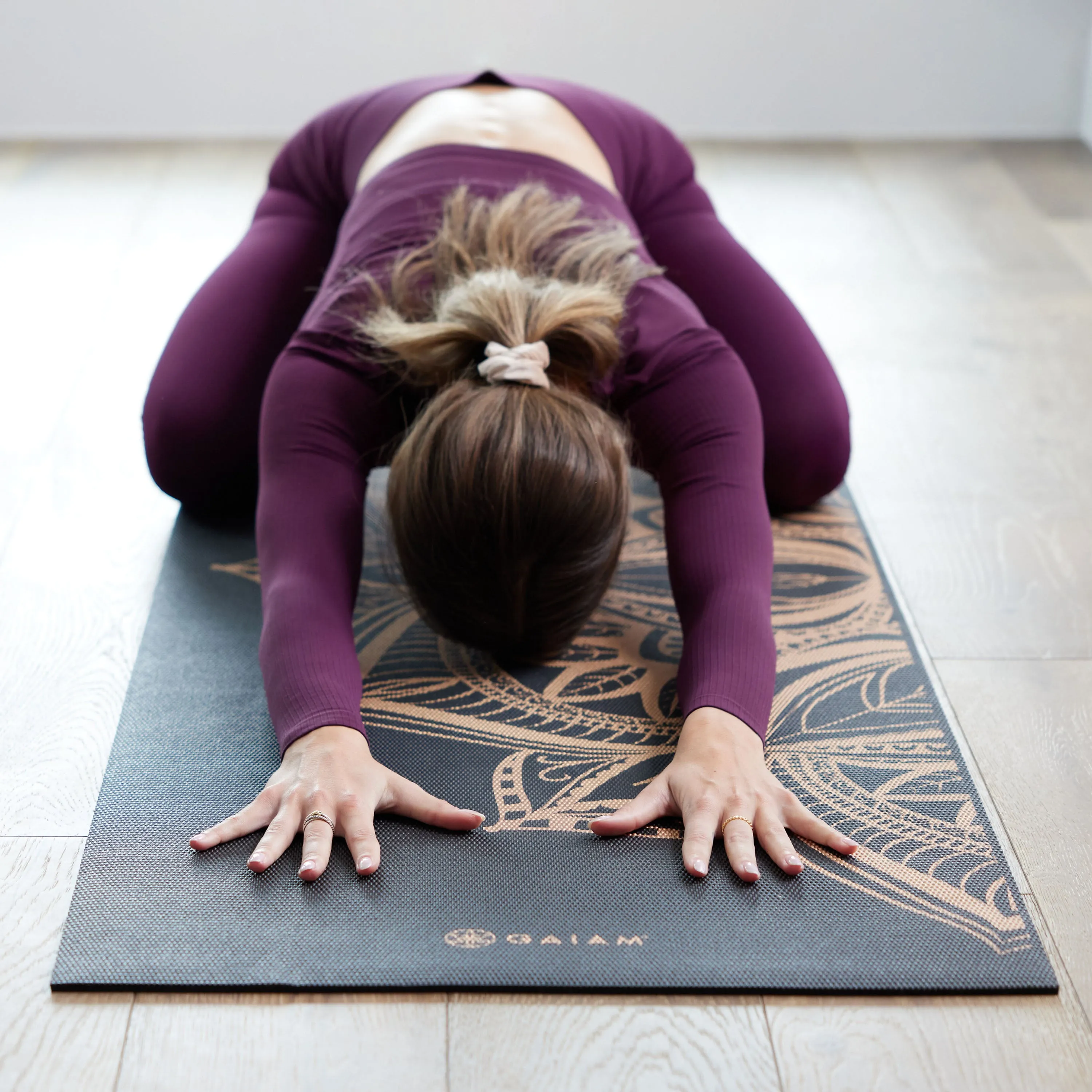 Premium Metallic Medallion Yoga Mat (6mm)