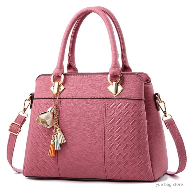 PU Leather Top-Handle, Crossbody, Shoulder Bag