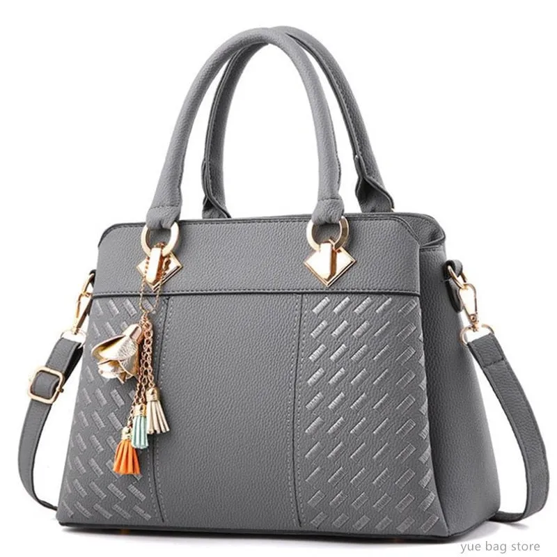 PU Leather Top-Handle, Crossbody, Shoulder Bag