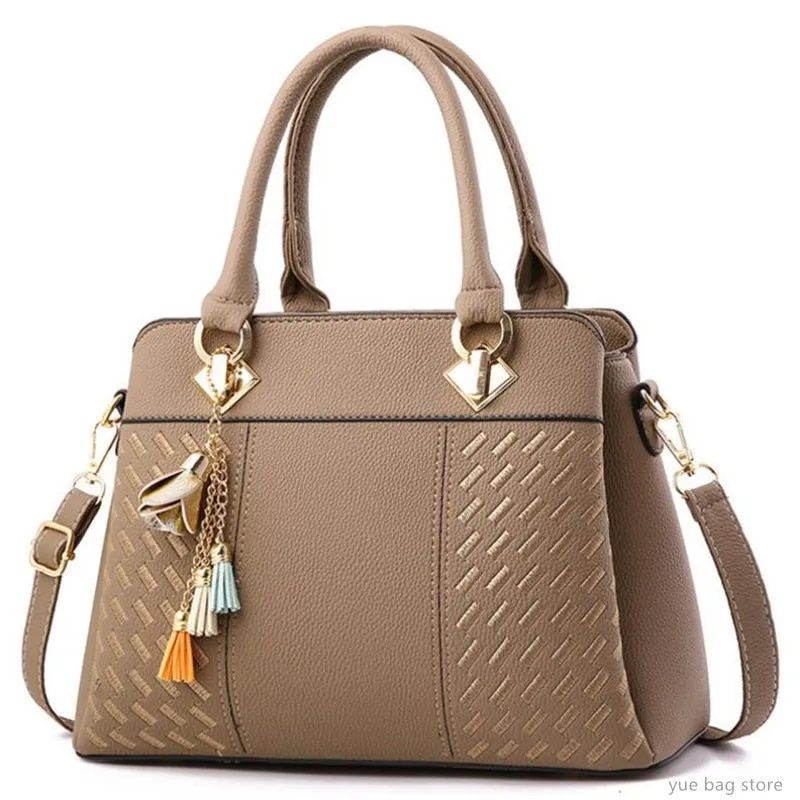 PU Leather Top-Handle, Crossbody, Shoulder Bag