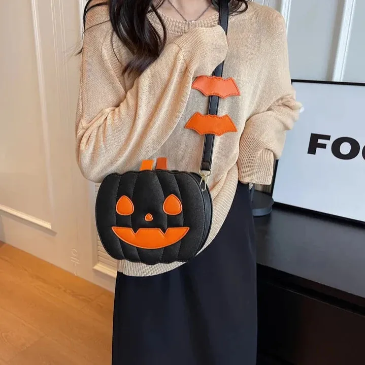 Pumpkin Shoulder/Cross-Body Bag