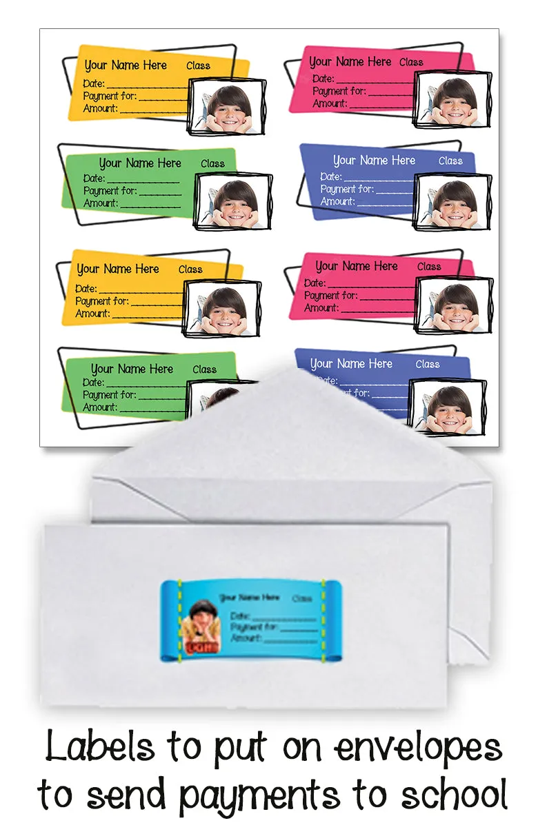 ""Personal Picture" School labels packs