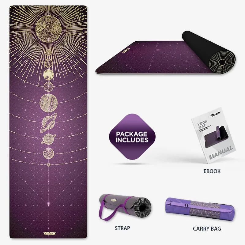 RDX D11 6mm PU Rubber Yoga Mat