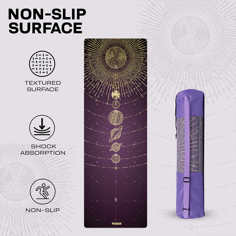 RDX D11 6mm PU Rubber Yoga Mat