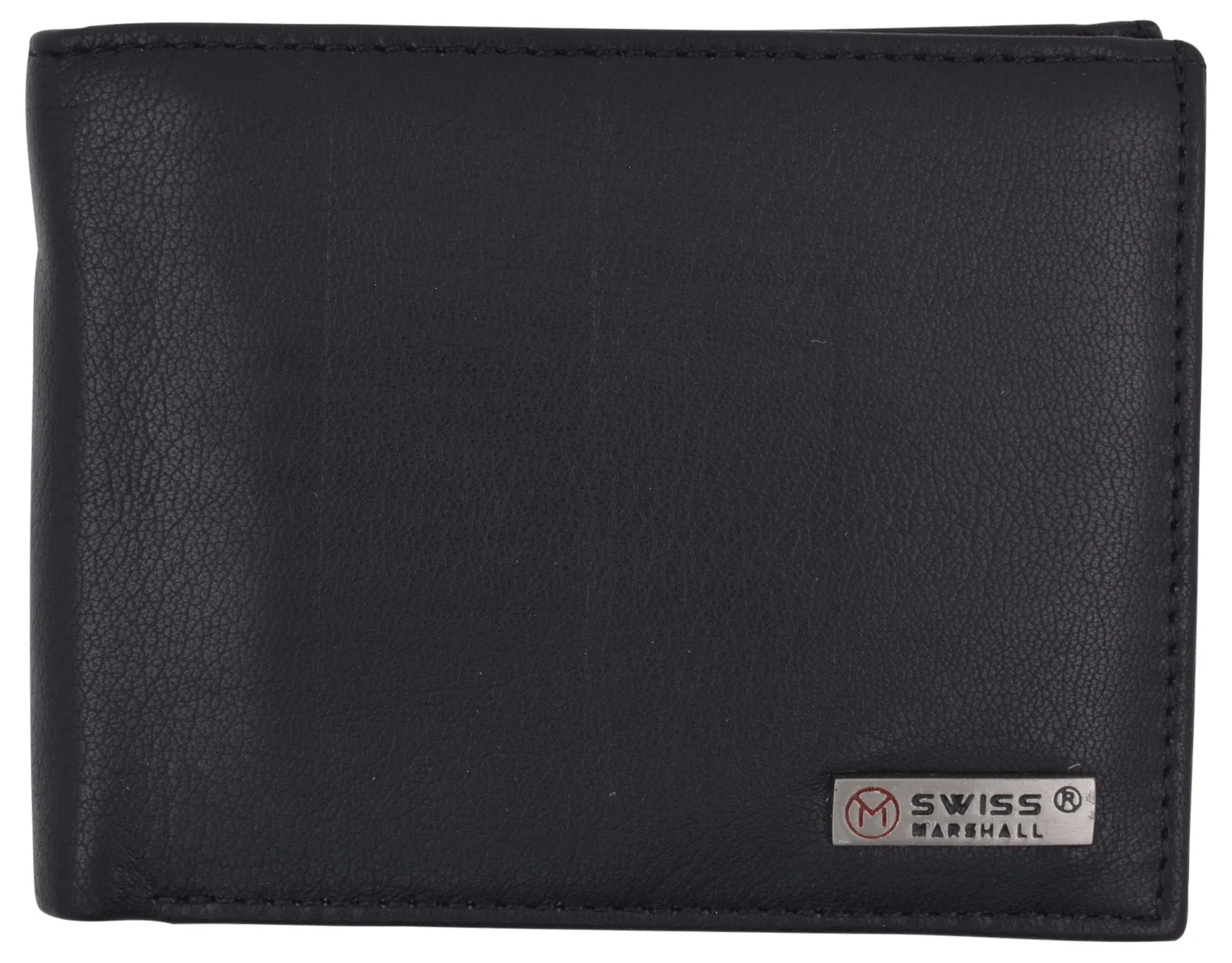 RFID Security Blocking Men's Slim Bifold Credit Card ID Leather Wallet Logo RFIDGT53LGP