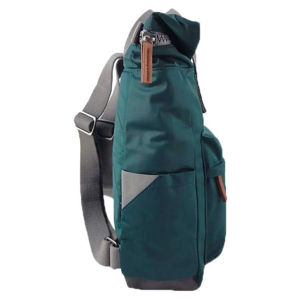 Roka Canfield B Medium Sustainable Nylon Backpack - Teal