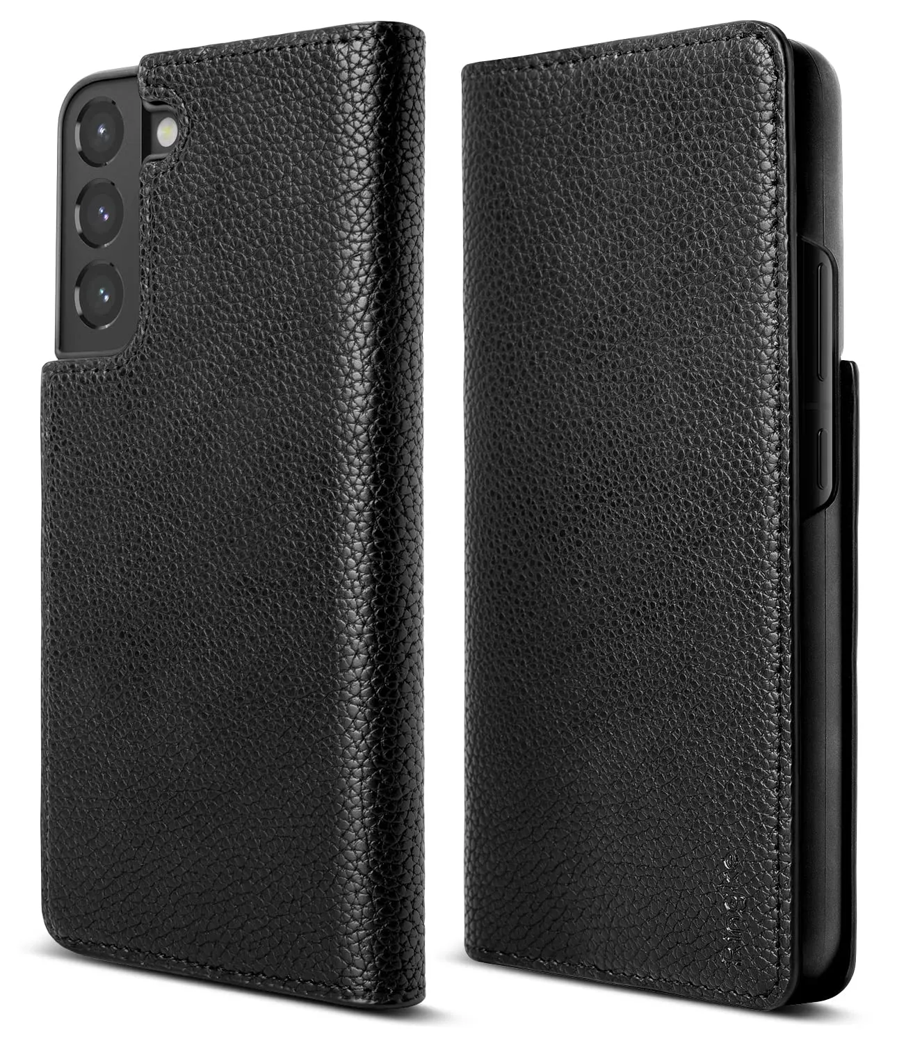 Samsung Galaxy S22 Plus Back Cover Case | Folio Signature Standard - Black