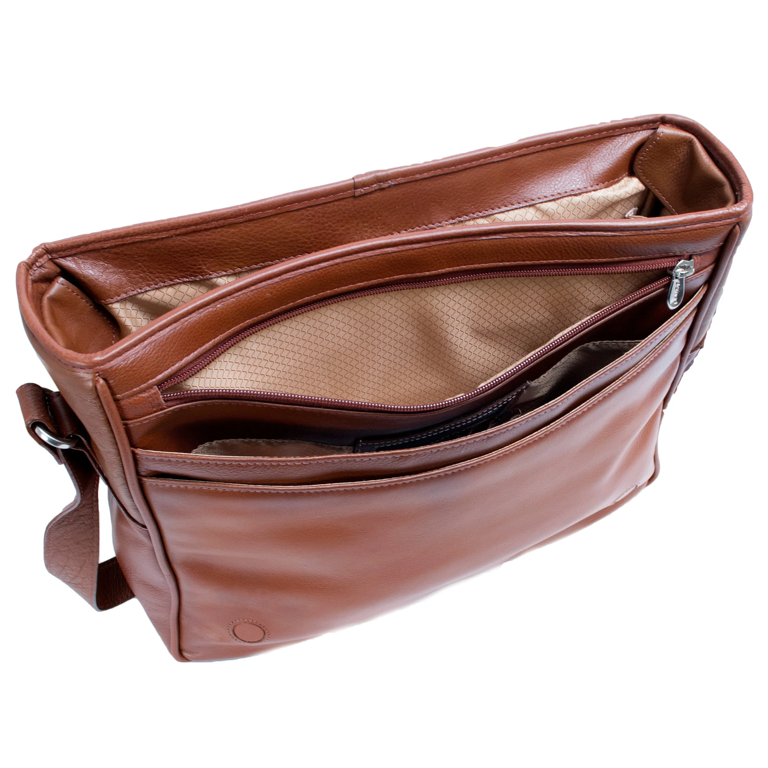 SAN FRANCESCO | 13" Leather Messenger Bag