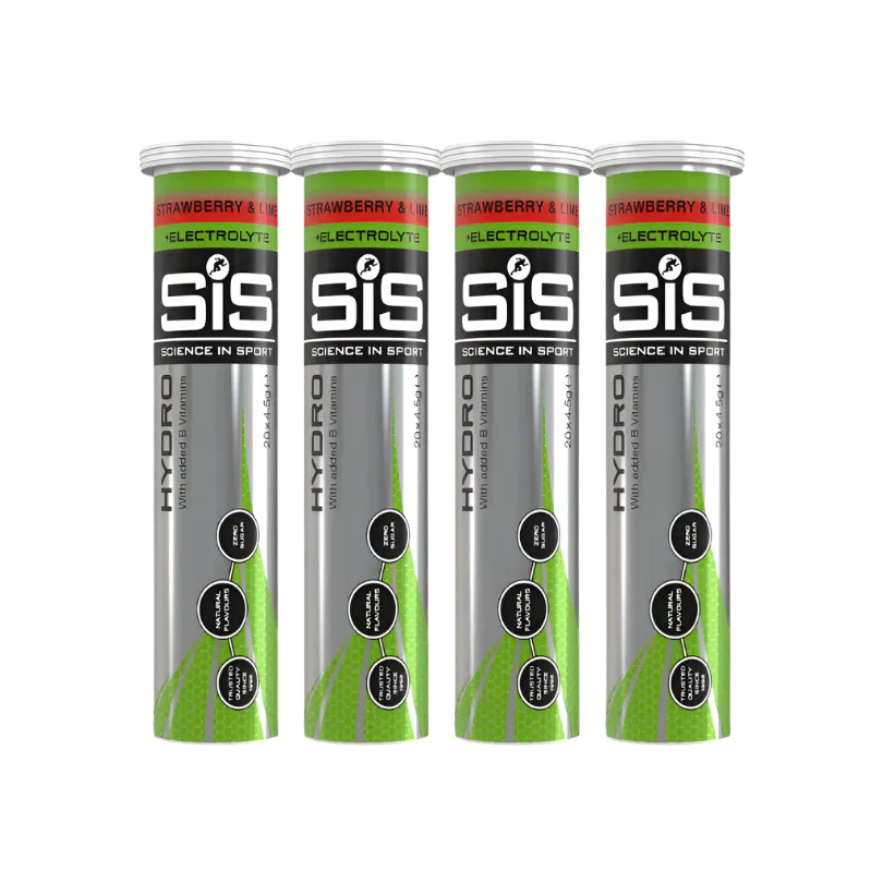 Science In Sport (SIS) - Go Hydro Tablets - Strawberry & Lime