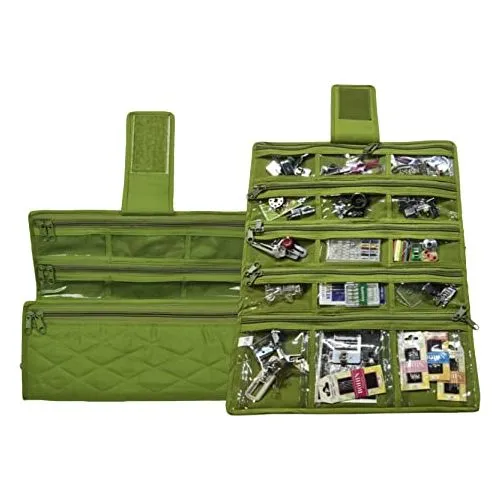 Sewing Machine Feet / Jewelry Roll Organizer Bag