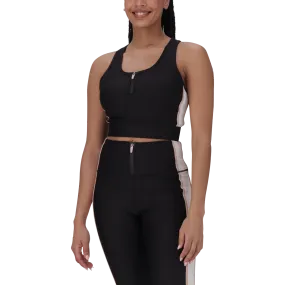 SHELBY BLACK ACTIVE CROP