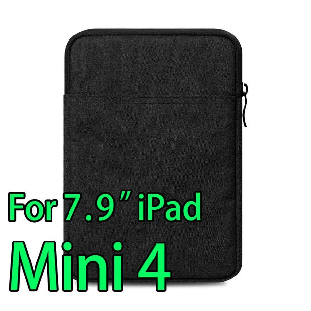 Shockproof Tablet Sleeve Pouch Case for iPad mini 2 3 4 iPad Air 1/2  Pro 9.7 inch Cover thick AKR 2017 New Free Shipping Gift