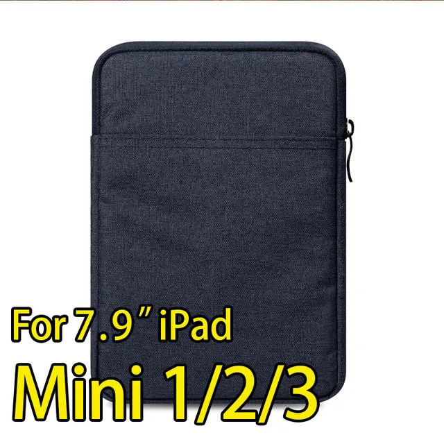 Shockproof Tablet Sleeve Pouch Case for iPad mini 2 3 4 iPad Air 1/2  Pro 9.7 inch Cover thick AKR 2017 New Free Shipping Gift