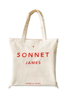 Sonnet James Tote Bag